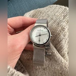 Skagen Denmark Freja Lille Steel Mesh Watch